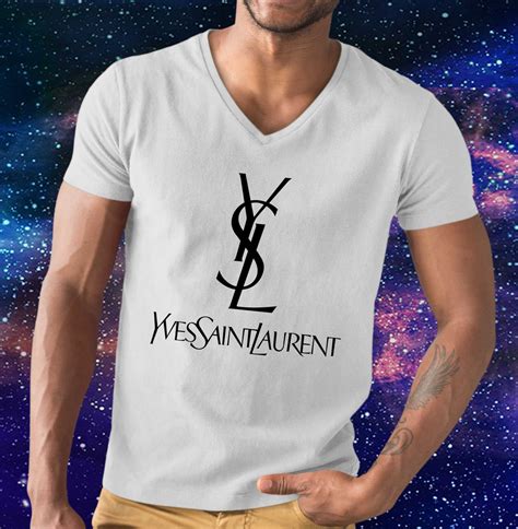 vintage ysl t shirt women's|yves saint laurent ladies.